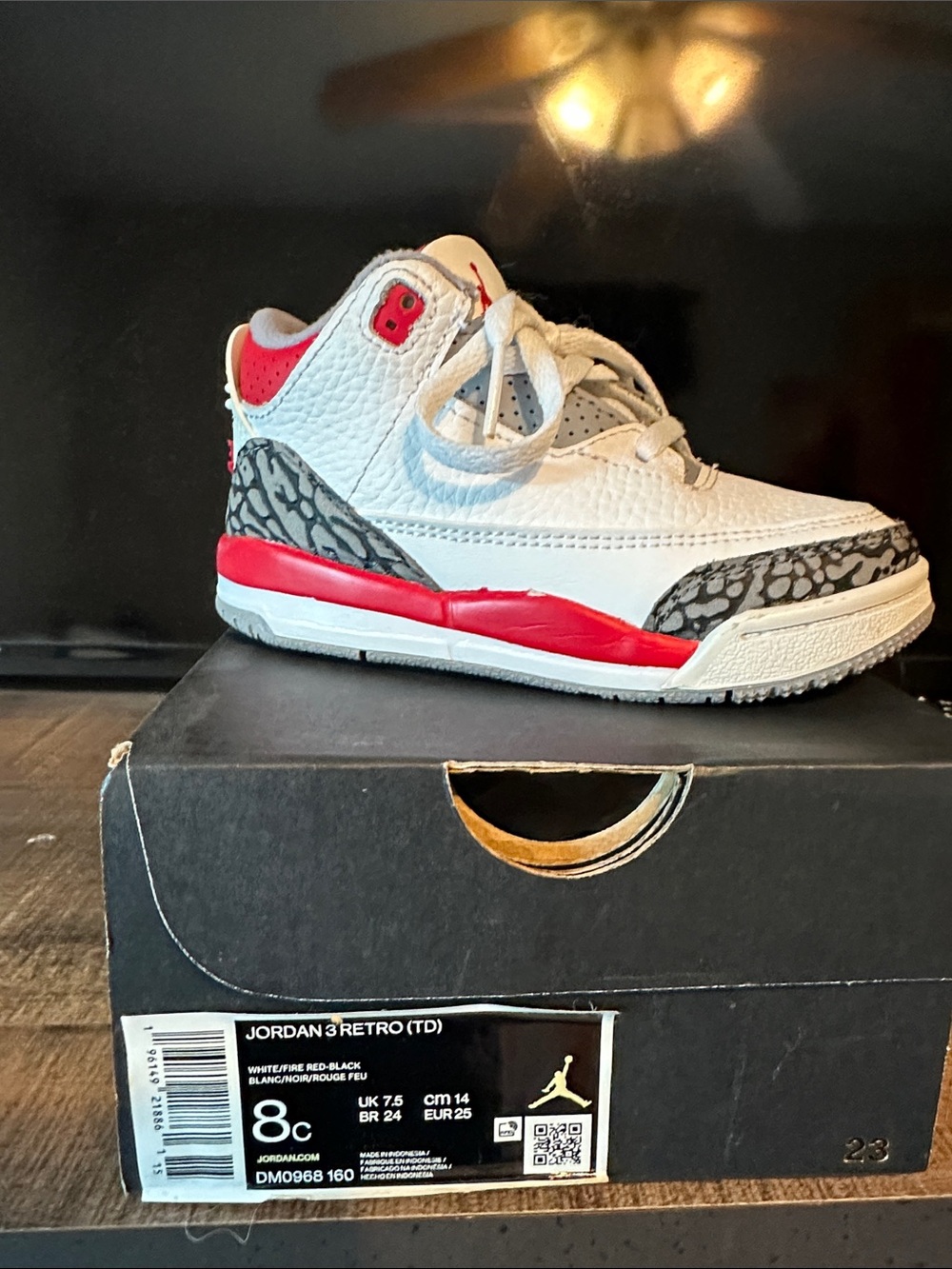 Jordan Fire Red 3’s